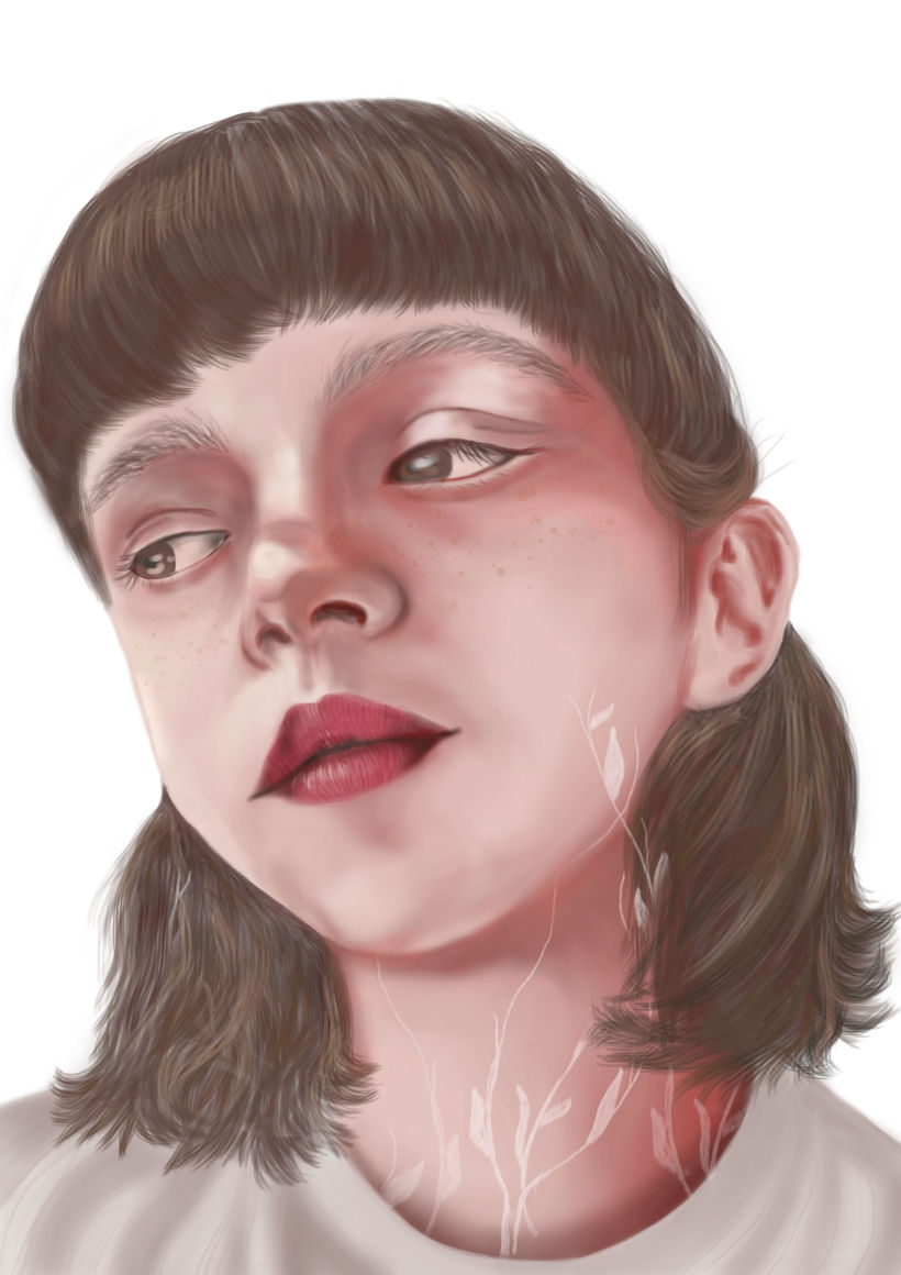 My project in Digital Techniques for Illustrated Portraits course 0