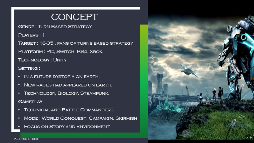 Mi Proyecto del curso: Elaboración de un pitch profesional para videojuegos - Chronos Wars 0
