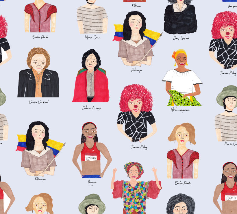 Mujeres de la historia Colombiana 5