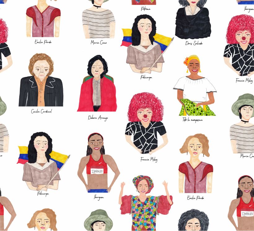 Mujeres de la historia Colombiana 6