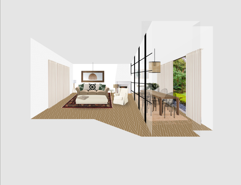 Mi Proyecto del curso: Diseño de interiores para espacios multifuncionales 9