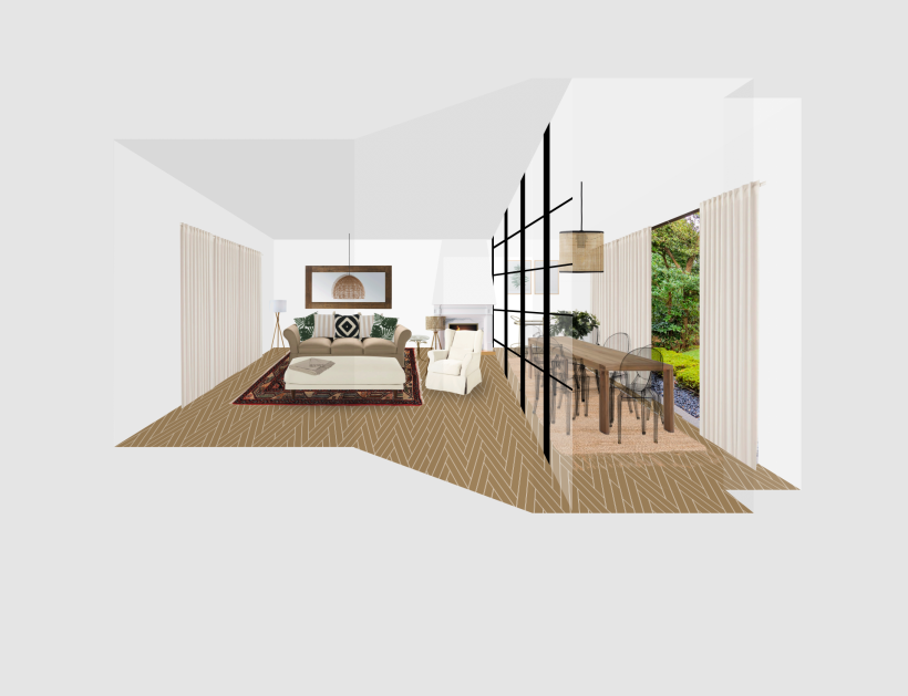 Mi Proyecto del curso: Diseño de interiores para espacios multifuncionales 10