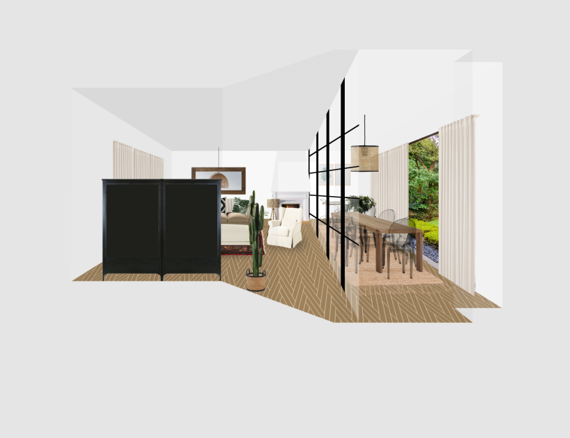 Mi Proyecto del curso: Diseño de interiores para espacios multifuncionales 11