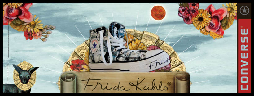Converse Frida Kahlo | Domestika طرمبة ديزل