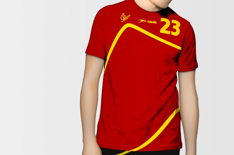 Camiseta Selección Española de Balonmano - Domestika