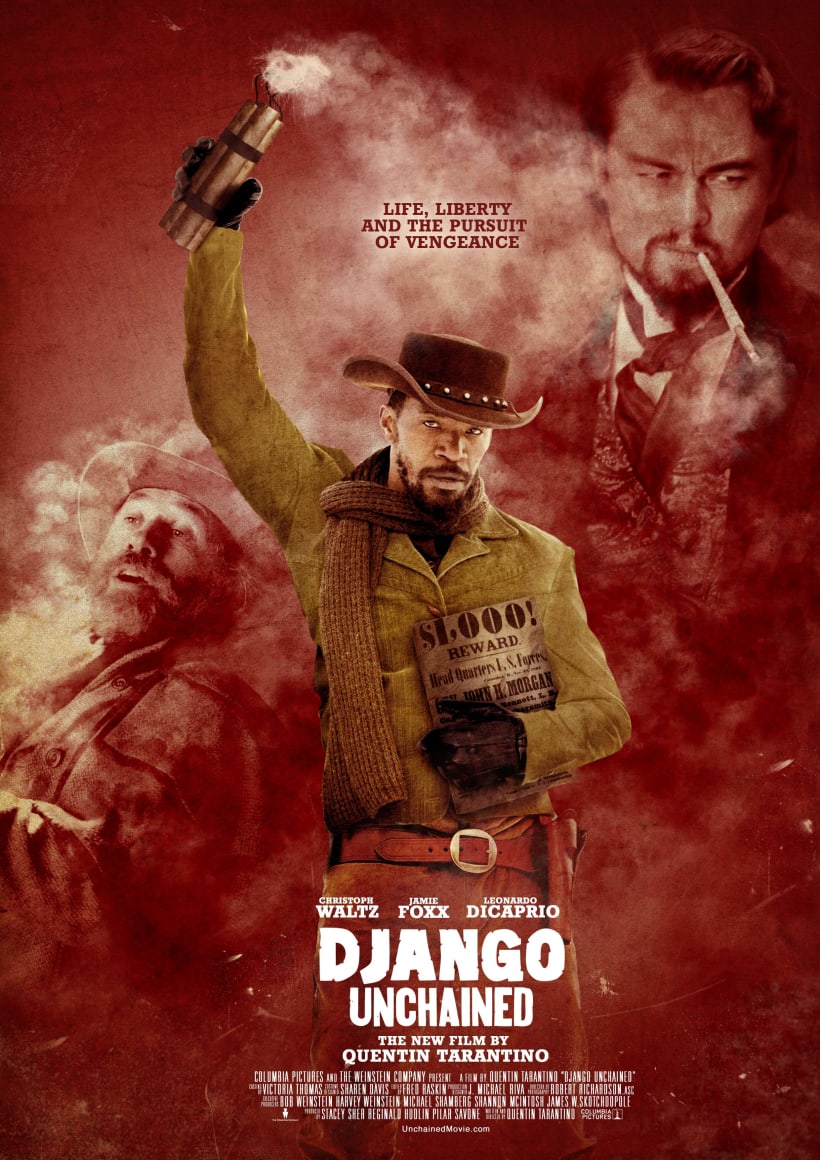 Django Unchained Posters Domestika