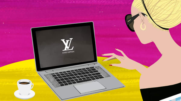Louis Vuitton e-commerce / m-commerce campaign | Domestika
