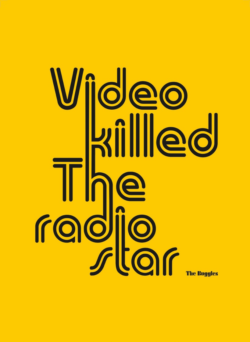 Maryanne Jones Porque Secretario Video Killed the Radio Star | Domestika