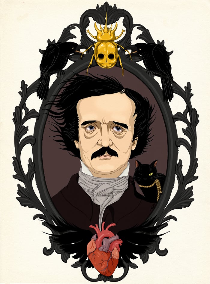 Edgar Allan Poe | Domestika