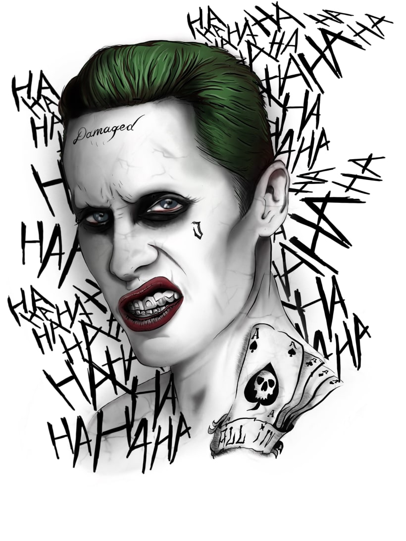 Joker (Jared Leto) | Domestika