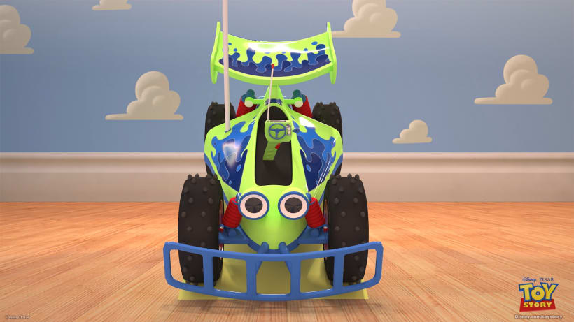 . Car de Toy Story | Domestika