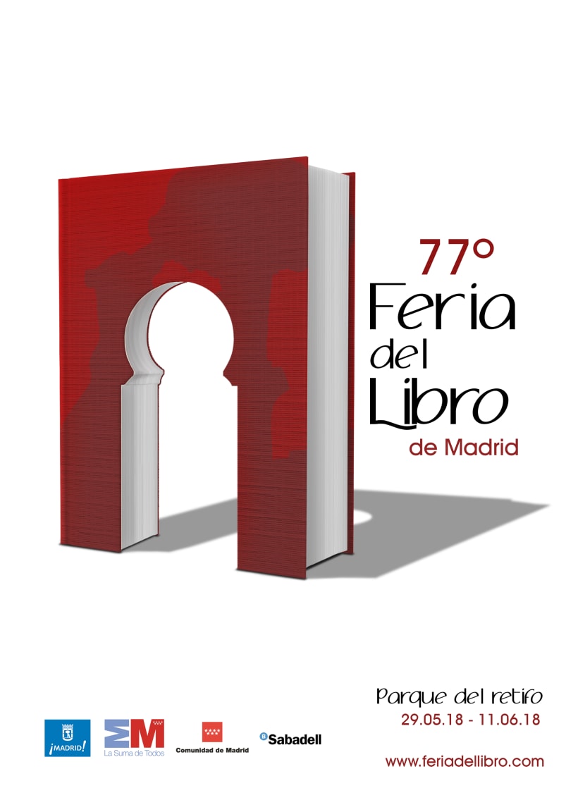 Cartel Feria Del Libro Domestika 1332