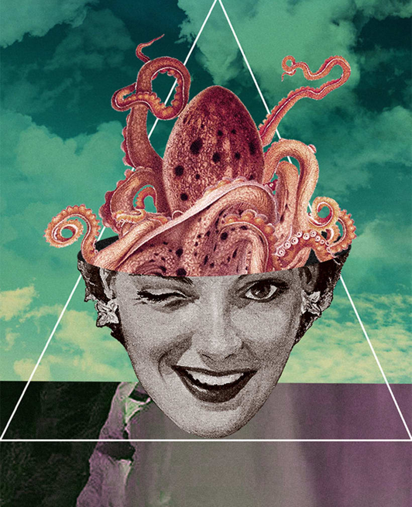 El surrealismo también se construye con collage | Domestika