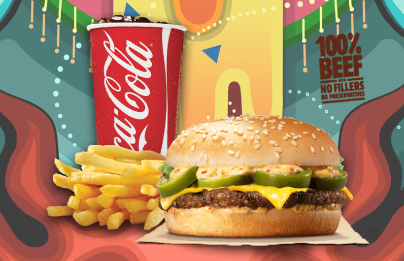 Burger King cartel | Domestika