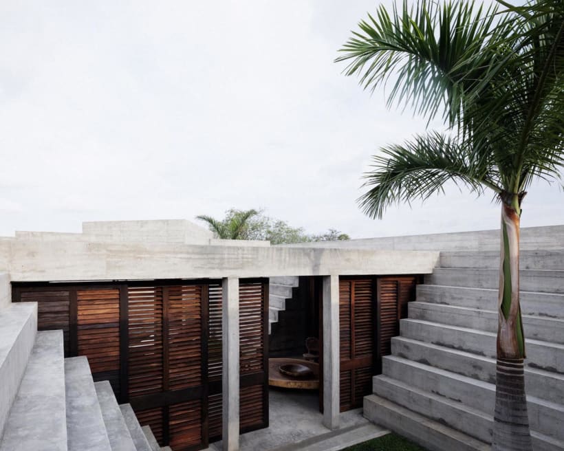 Casa Zicatela o la influencia azteca en la arquitectura contemporánea |  Domestika