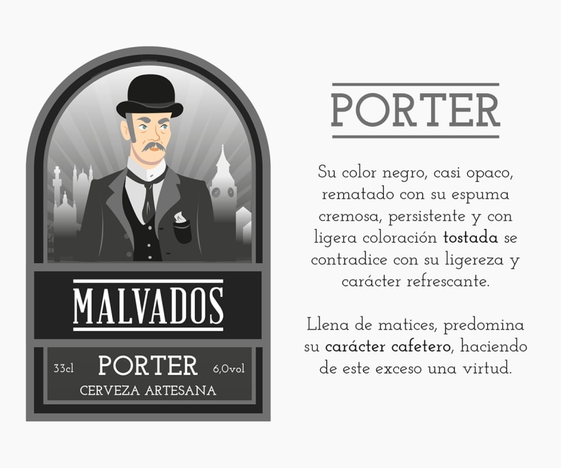 Malvados Craft Beer Domestika