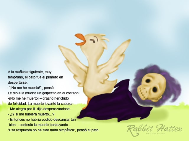 Pato y Muerte (Cuento ilustrado) | Domestika