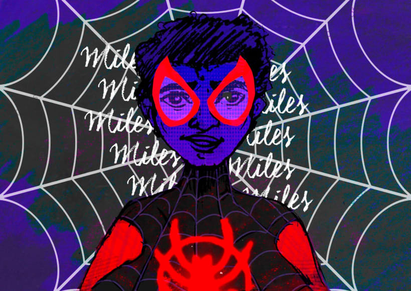 Cartel Spider-Man: Un nuevo Universo | Domestika