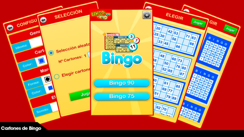 facil de manejar lunes Aplicar Cartones de Bingo | Domestika