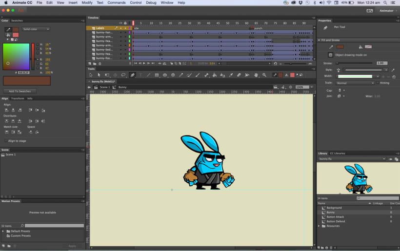20 shortcuts esenciales para Adobe Animate 1