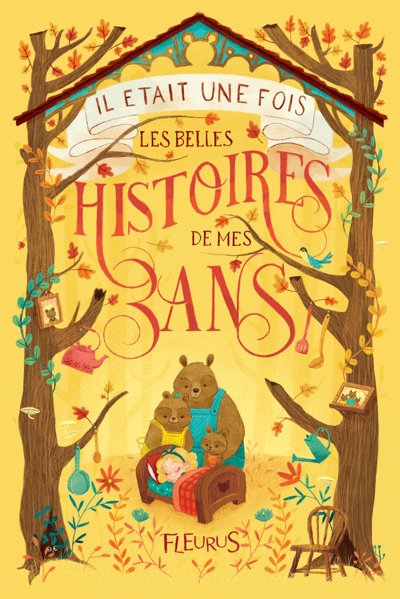 Portadas de libros infantiles para Fleurus Editions Francia | Domestika