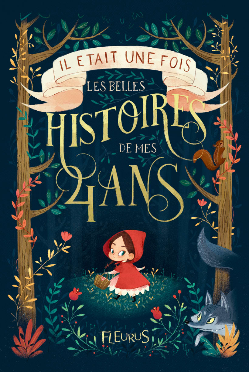 Portadas de libros infantiles para Fleurus Editions Francia | Domestika