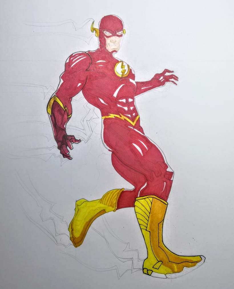 Flash - Justice League | Domestika