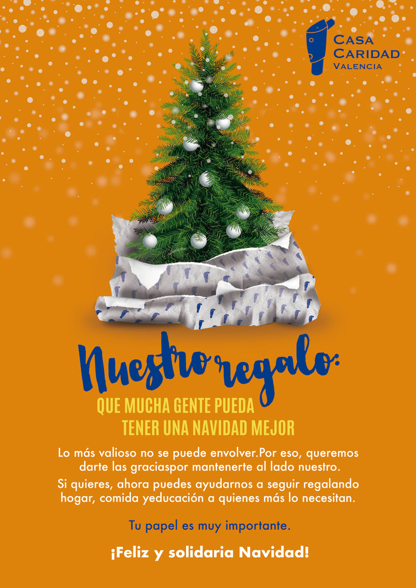 Campaña De Navidad Casa Caridad Valencia Domestika 4873