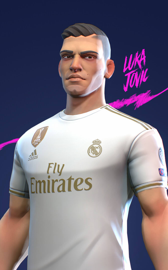 Luka Jovic Madrid) | Domestika