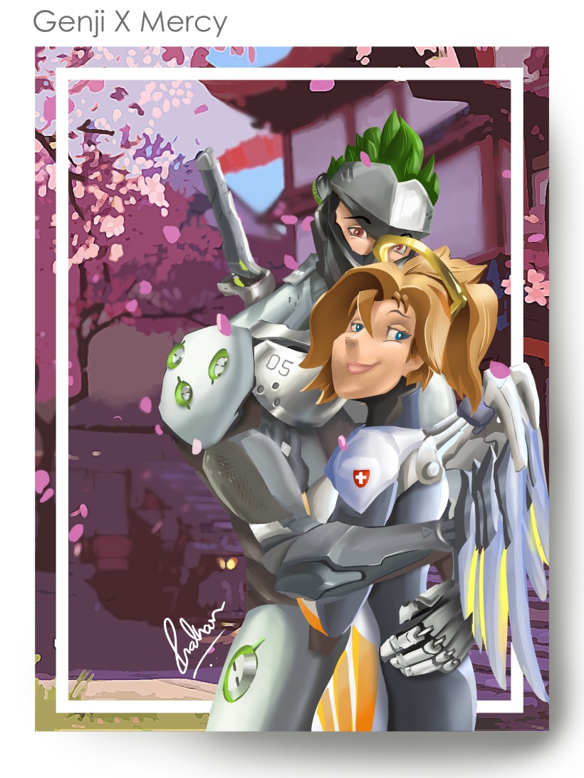 Genji And Mercy Domestika 2771