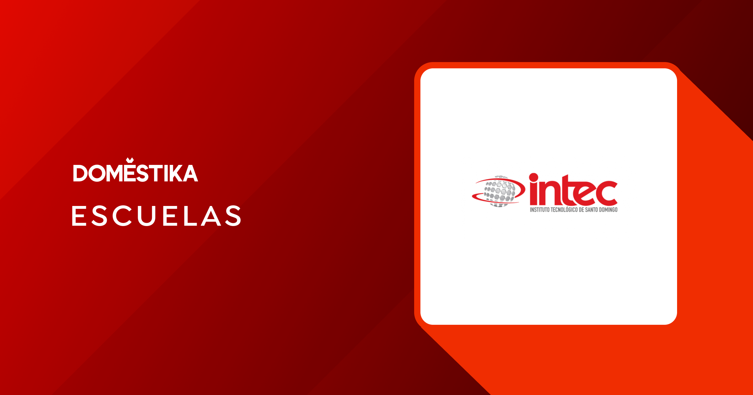 INTEC Instituto Tecnológico de Santo Domingo Domestika