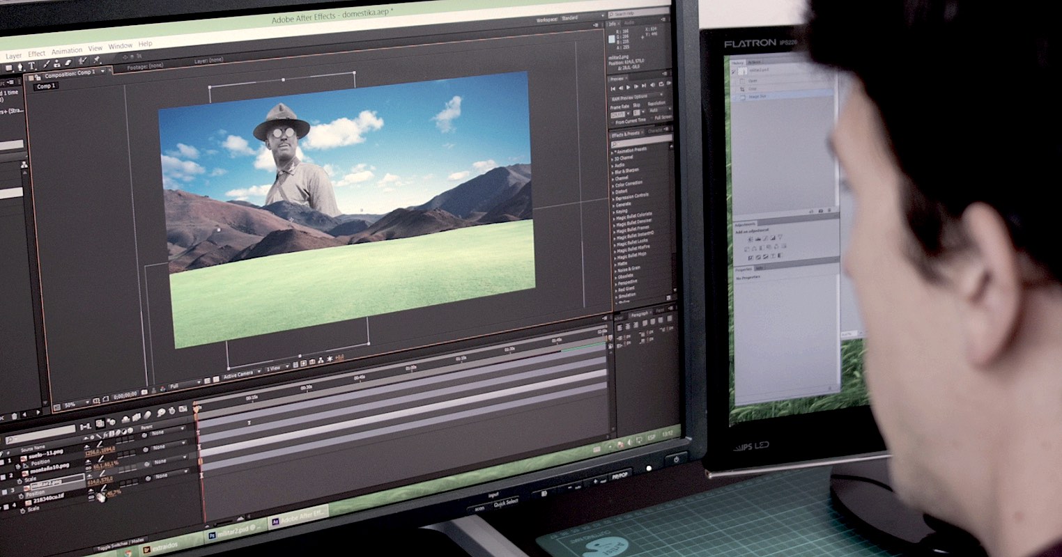 Movimento rétro con After Effects