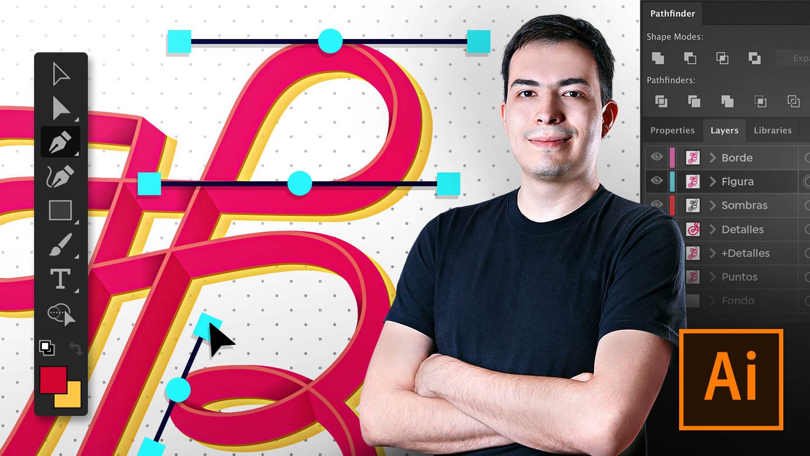 Adobe Illustrator voor typografie, belettering en kalligrafie
