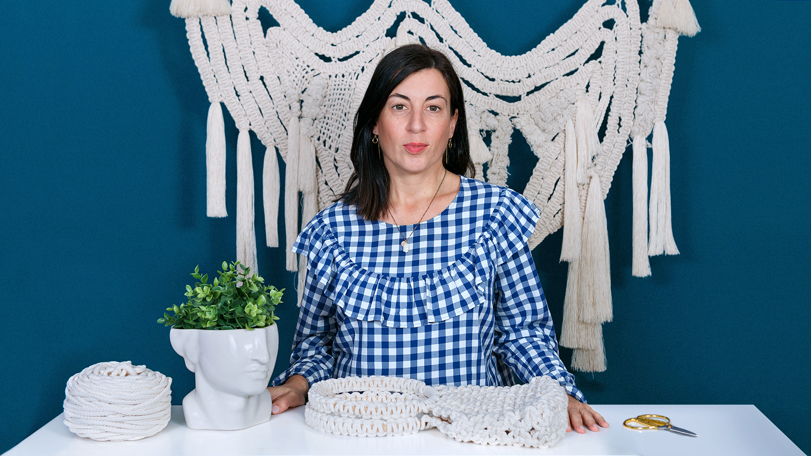 Diseño de accesorios en macramé