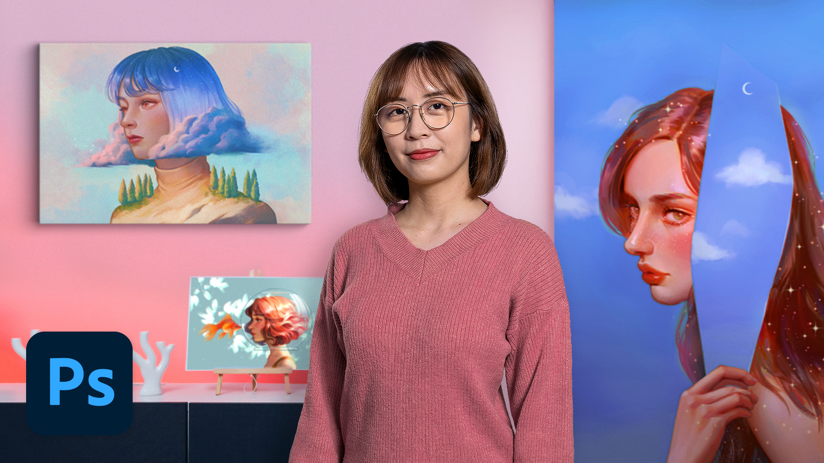 Éclairage et couleur pour portraits numériques sur Photoshop