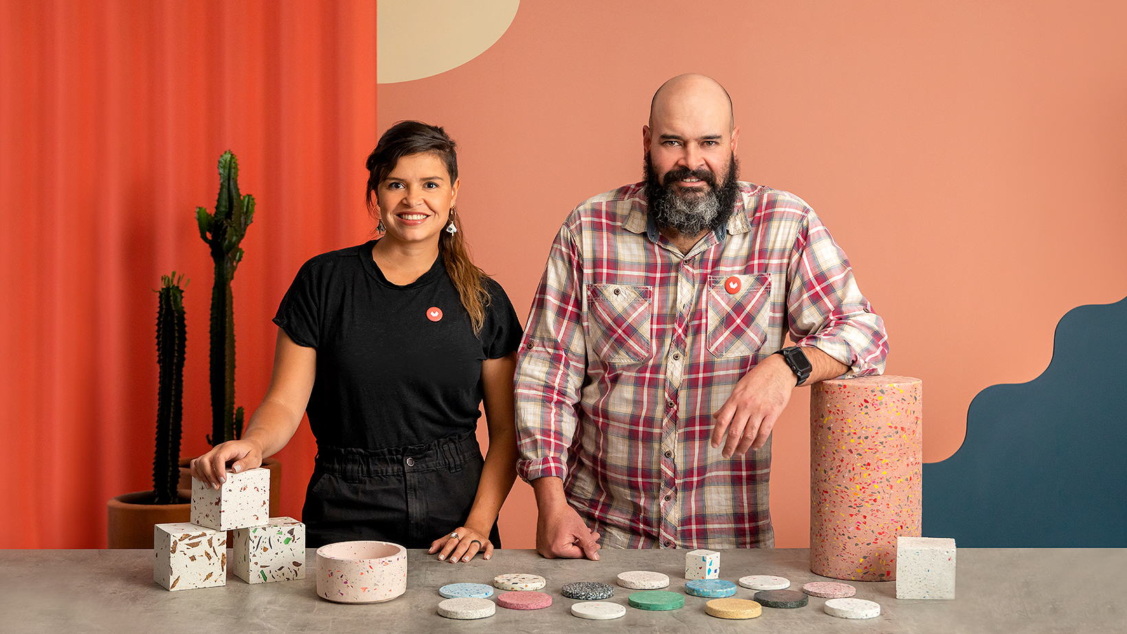 Design und Herstellung von Betonmöbeln mit Kurven