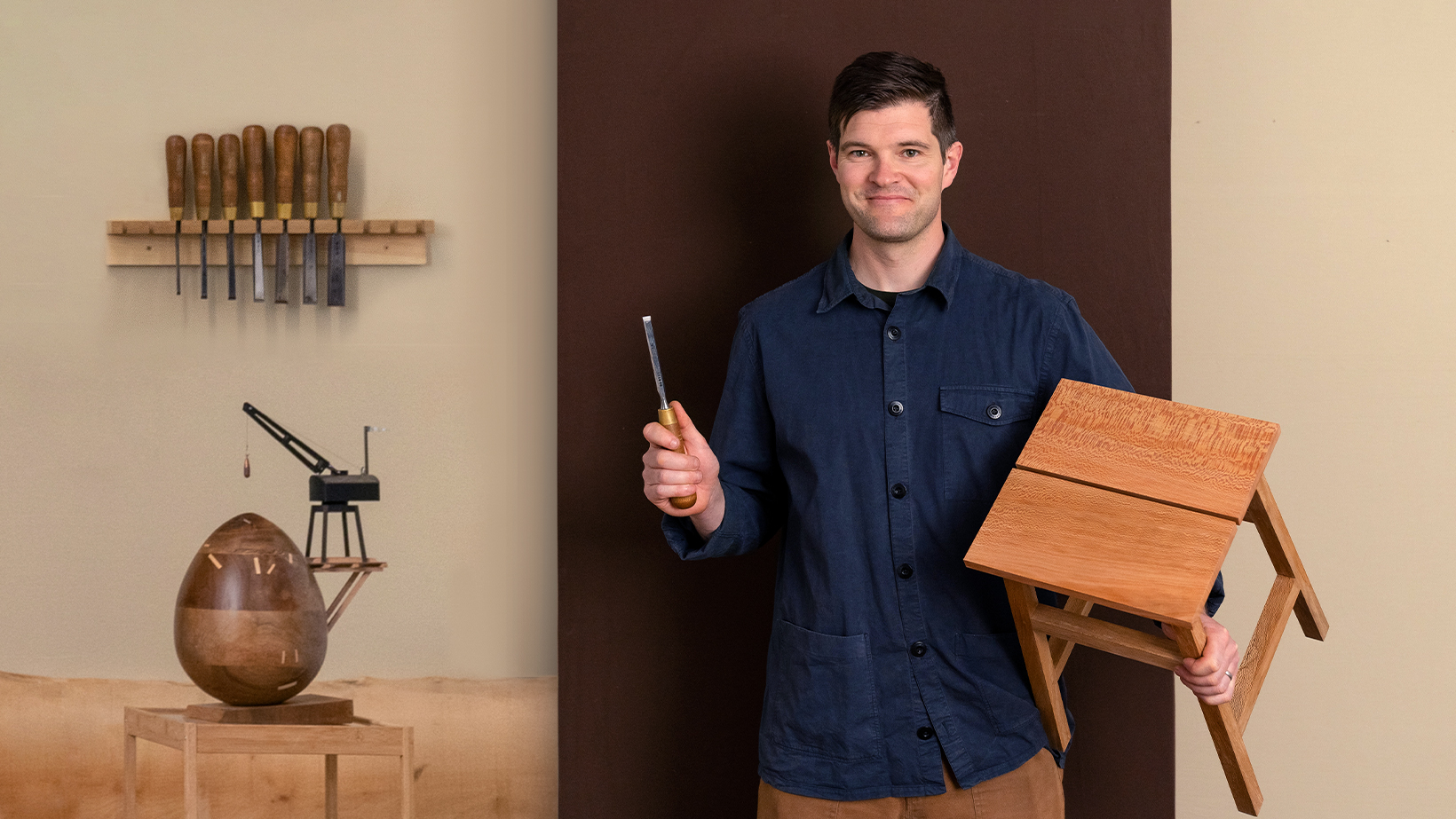 Holzmöbel mit traditionellen Tischlereitechniken