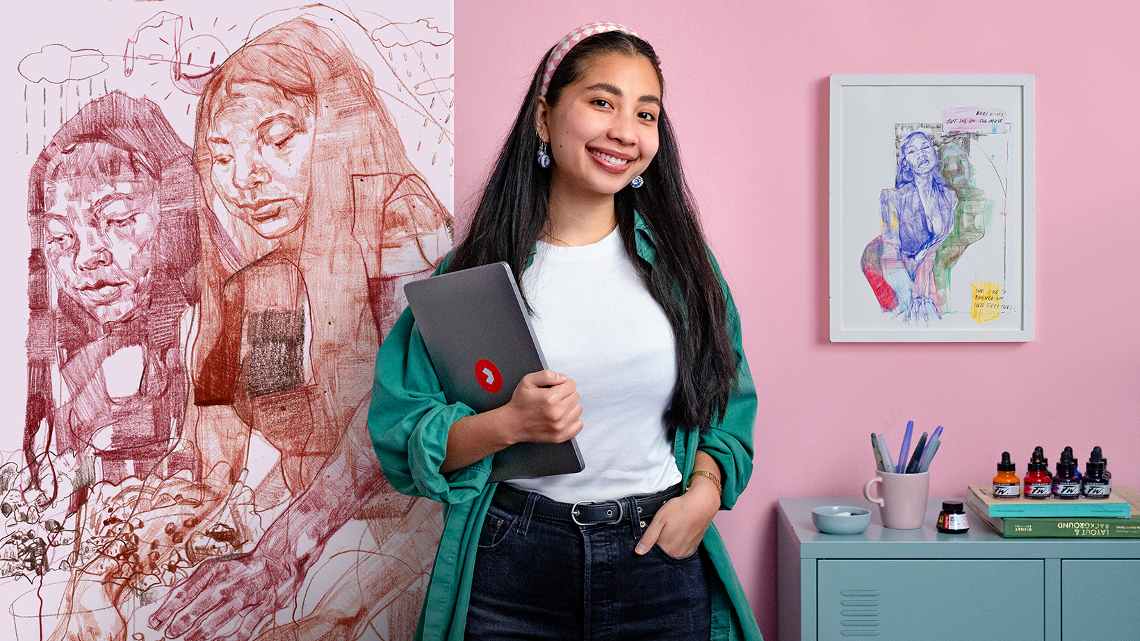 Expressive Gesture Drawing and Portraiture